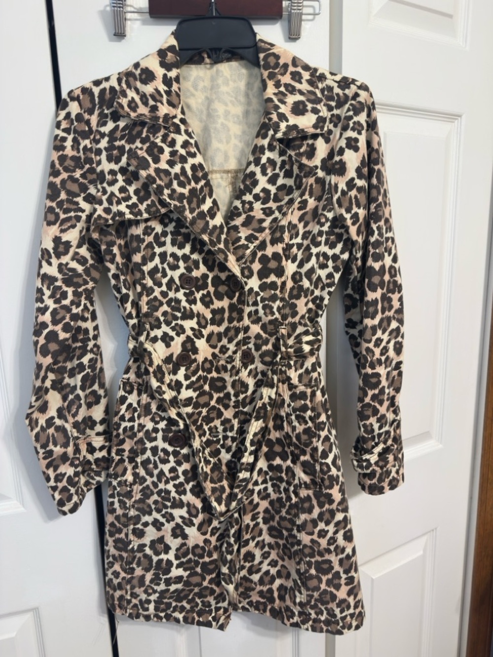 Leopard print jacket
